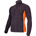 Bluza polarowa grafitowo-pomarańczowa "S" CE LAHTI PRO