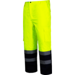 Spodnie ostrzegawcze ocieplane żółte "XL" CE LAHTI PRO