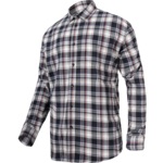 Koszula flanelowa szaro-czarna 170g/m2 "XL" CE LAHTI PRO
