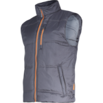 Bezrękawnik ocieplany szaro-pomarańczowy "S" CE LAHTI PRO