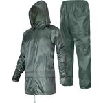 Komplet przeciwdeszczowy zielony "2XL" CE LAHTI PRO