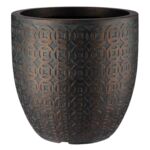 Donica HOLLY 31 cm brązowy