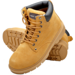 Trzewiki zamszowe beżowo-brązowe S1P SRA 39 CE LAHTI PRO
