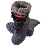 Śniegowce wysokie skóra syntetyczna czarno-szare 44 LAHTI PRO