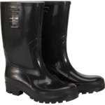 Kalosze męskie czarne średnio-wysokie PVC OB E 41 CE LAHTI PRO