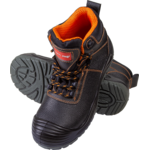 Trzewiki skórzane czarne S1 SRA 47 CE LAHTI PRO