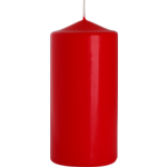 Świeca walec 70/150 a1 czerwony Bispol