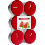 Podgrzewacz zapachowy maxi truskawka 6 sztuk Bispol