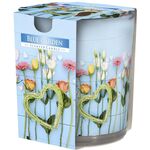 Świeca zapachowa w szkle SN72s Błękitny ogród Bispol