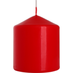 Świeca walec 80/90 a1 czerwona 030 Bispol