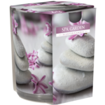 Świeca zapachowa w szkle SN72s Ogród spa Bispol