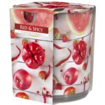 Świeca zapachowa w szkle SN72s Red&spicy Bispol