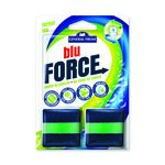 Kostka do spłuczki kwadrat, Blu Force 2 sztuki, 50 g x 2, las, General Fresh