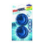 Kostka do spłuczki, Blue Force 2 sztuki, 40 g x 2, morze, General Fresh