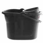 Wiadro w wyciskaczem Kabo 11 l silver