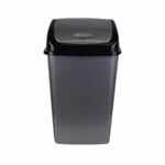 Kosz Clip 8 l/10 l srebrny