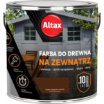 Farba do drewna na zewnątrz ALTAX 2,5 l ciemny brązowy