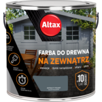 Farba do drewna na zewnątrz ALTAX 2,5 l antracyt