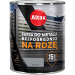 Farba do metalu 750 ml szary połysk Altax