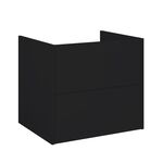 Szafka MARTI 60 cm 2S czarny mat