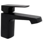 Bateria umywalkowa pionowa ARM-MURO-6 czarna