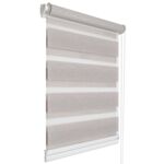 Miniroleta noc&dzień len szary 98 x 150 cm