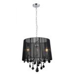 Lampa wisząca Cornelia czarna