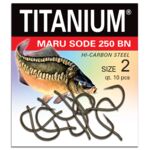 Haczyk Titanium MARU SODE 8 szt. rozm. 1/0