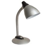 Lampka biurkowa JOKER 1xE14/40 W srebrna