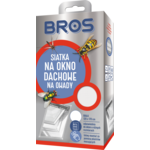 Siatka na okno dachowe biała 120x170 Bros