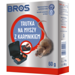 Trutka na myszy z karmnikiem 60 g Bros