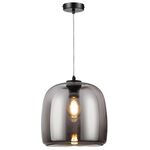 Lampa wisząca 1-płomienna Enola czarny