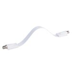 Złącze podokienne F-F ultra slim białe LB0076W LIBOX