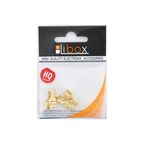 Konektor 6,3 mm Złoty żeński Duży Libox LB0044 5 sztuk