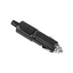 Wtyk zapalniczki samochodowej z diodą+bezpiecznik WTY0147