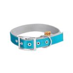 Obroża Twilight Silver z taśmy extraszeroka morsko-szary 3 x 65 cm