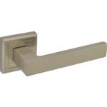 Klamka AMB CUBUS kwadr szyld nikiel