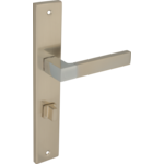 Klamka AMB TIAGRA 72 WC nikiel/chrom