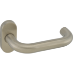 Klamka LOCK. INOX MEDOC OWALNY OV SS 201
