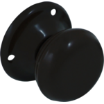 Gałka drzwiowa stała czarna OR