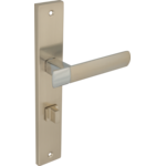 Klamka AMB LUMIA 72 WC nikiel/chrom