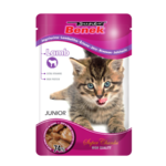 Saszetka 100 g JUNIOR jagnięcina sos BENEK kot