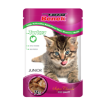 Saszetka 100 g JUNIOR indyk sos BENEK kot