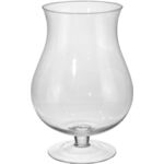 Wazon szklany na stopce 21,5 x 32,5 cm TULIPAN