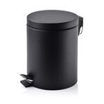 Kosz z pedałem ZAC BLACK 3 l