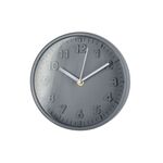 Zegar ścienny 20 cm grafitowy
