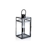 Latarnia L 19 x 19 x 40  cm LUCA BLACK