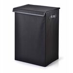 Kosz na pranie prostokątny KADO BLACK 30 x 41 x 60 cm