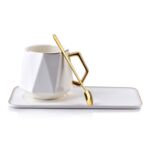 Filiżanka COLETTE 400 ml ze spodkiem 12,5 x 24 cm