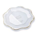 Talerz BLANCHE GOLD 35 x 35 x 2,5 cm